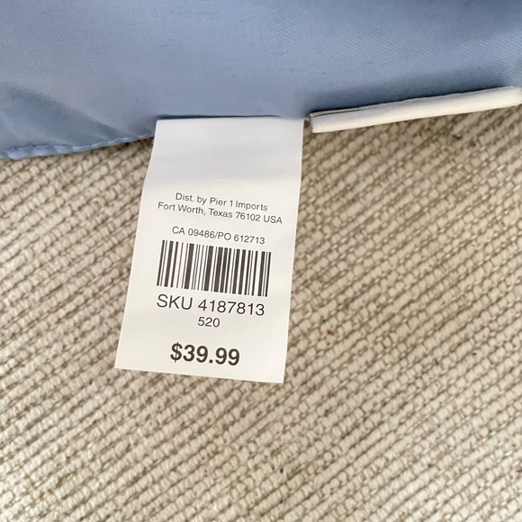 Pier 1 imports blue Easter table runner - Picture 8 of 10